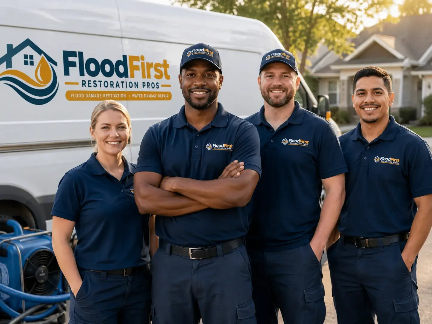Flood Damage Restoration company in Bruce, MS